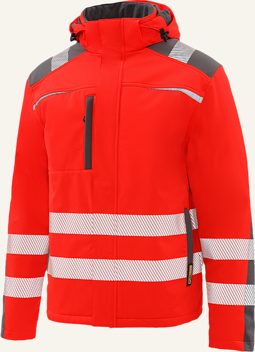 Куртка ЮРИНОКС Хай-Вис (YURINOX Hi-Vis) Люминос демисезонная красная
